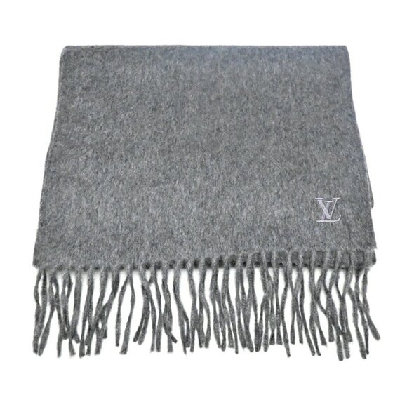 LOUIS VUITTON Gray Scarf - Picture 1 of 4